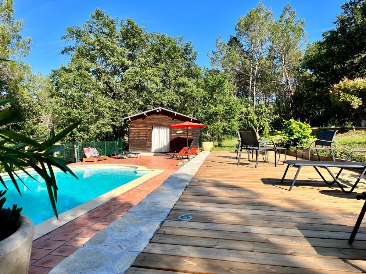 Natur & Jasmin Chambres D'Hotes Naturistes En Provence Lorgues Exterior foto